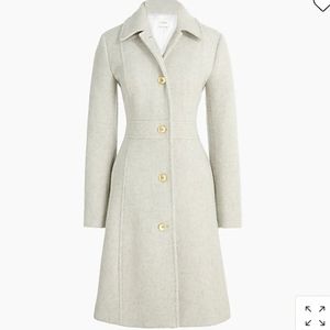 Brand New J.Crew Wool-Blend Coat